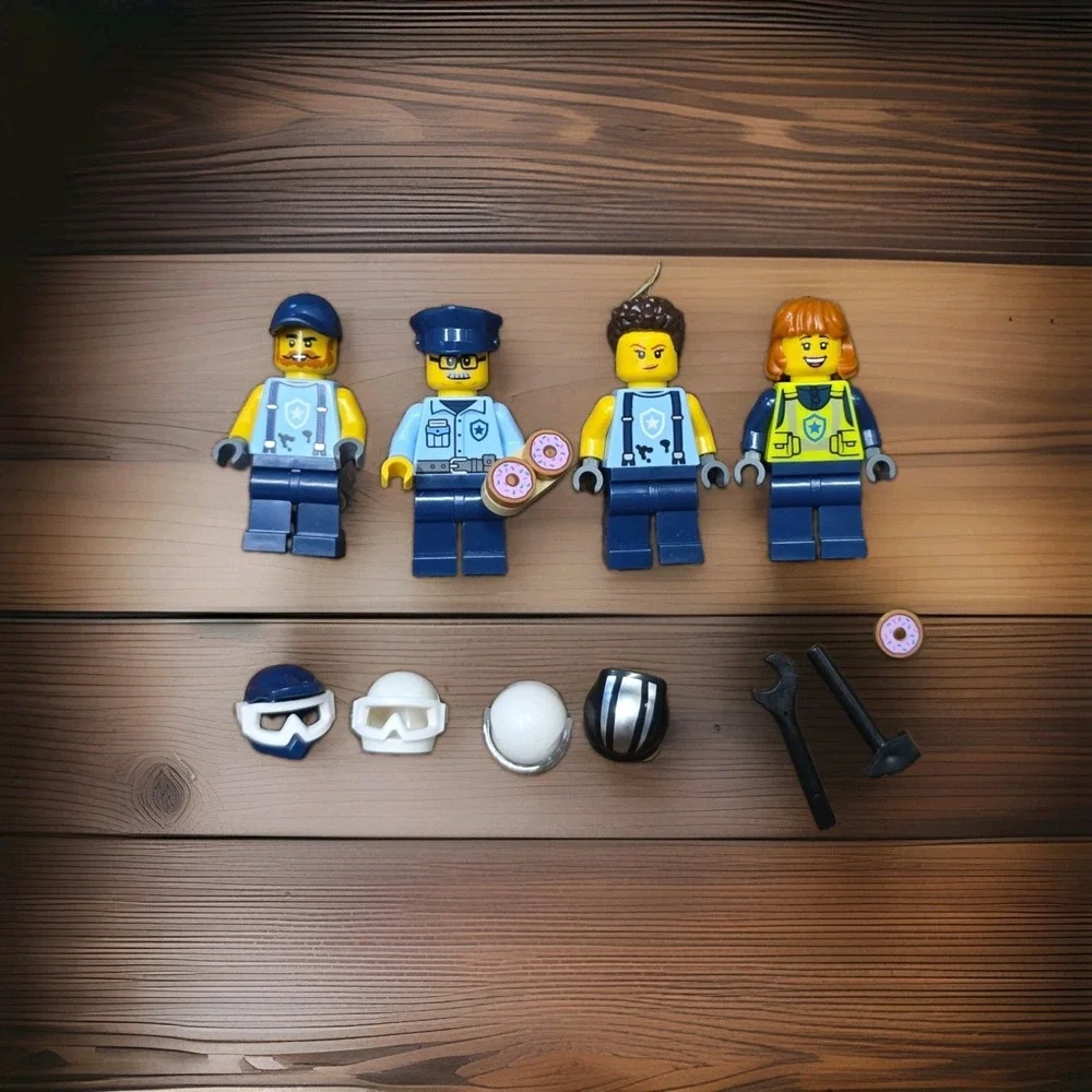 LEGO City - Police, Mechanic, Minifigure Set from Set 60457 - cty1913 - NEW